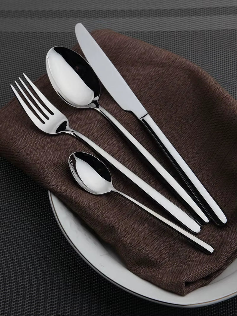 24 Pieces Stainless Steel Cutlery Set