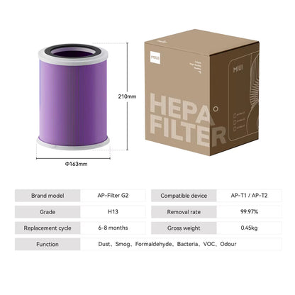 HEPA Air Filter for MIUI Air Purifier