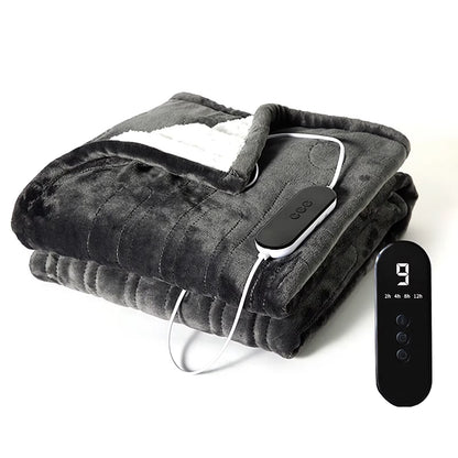 Flannel & Lambskin Electric Blanket 