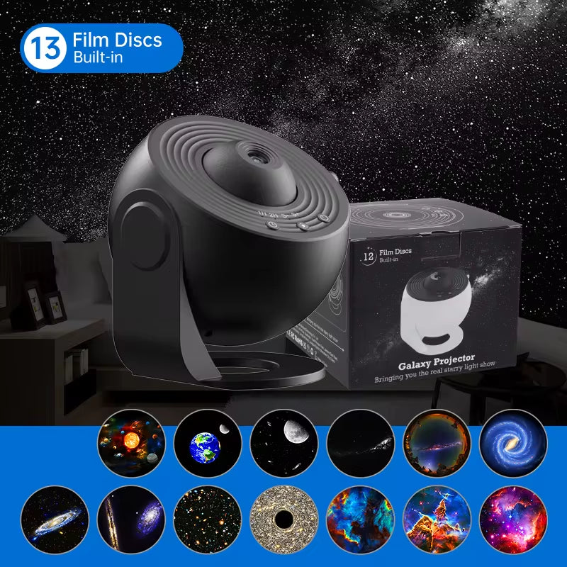 Night Light Galaxy Projector Starry Sky Projector 360° 