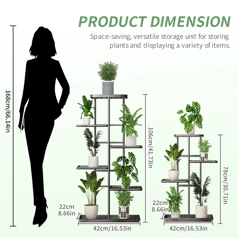 4/5/6Layers Iron Plant Stand 