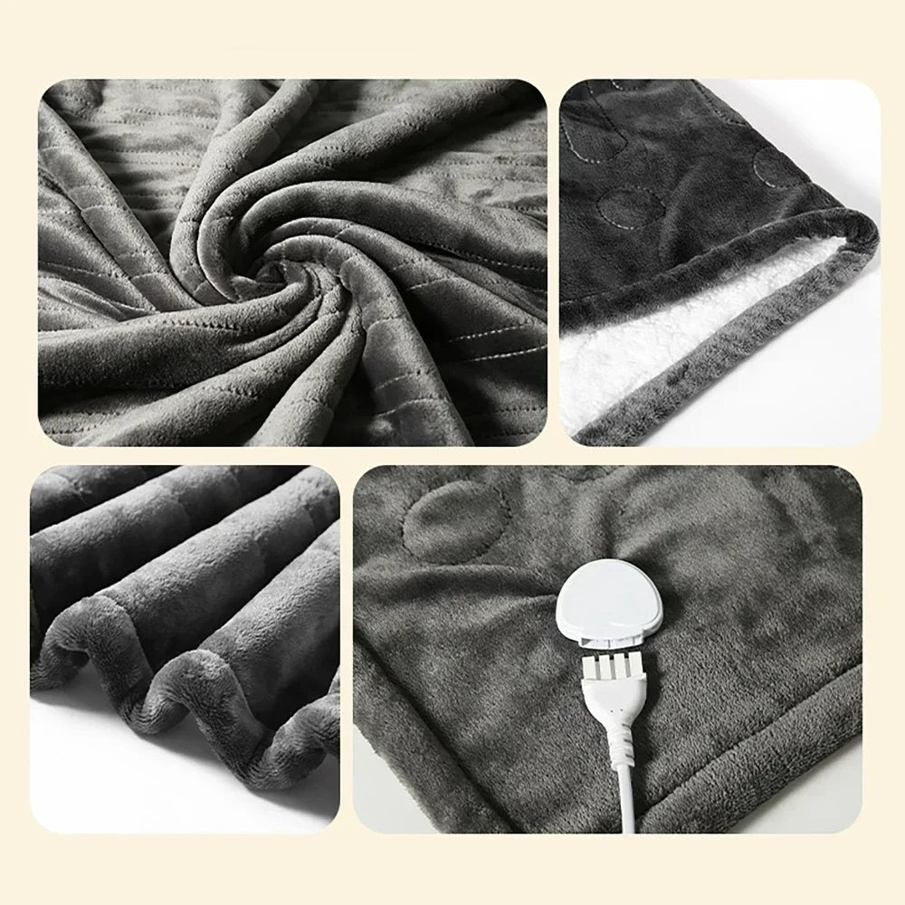 Flannel & Lambskin Electric Blanket 