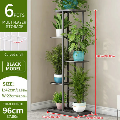 4/5/6Layers Iron Plant Stand 