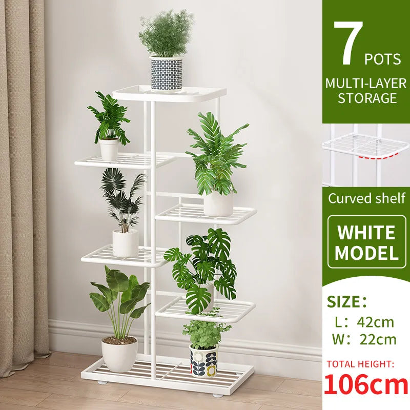 4/5/6Layers Iron Plant Stand 