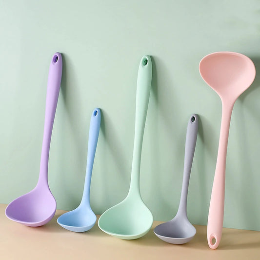 Long Handle Silicone Ladle