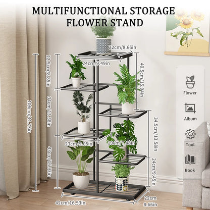 4/5/6Layers Iron Plant Stand 