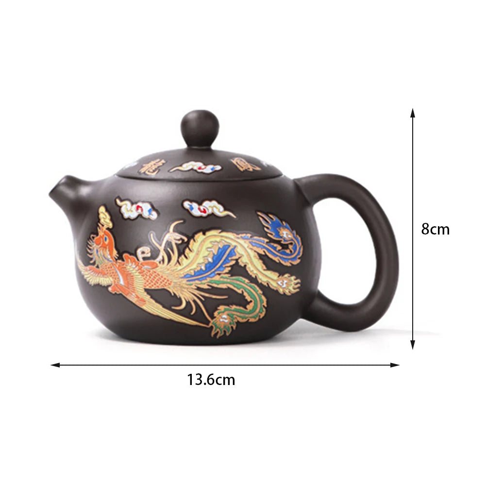 Chinese Style Color-Changing Clay Teapot