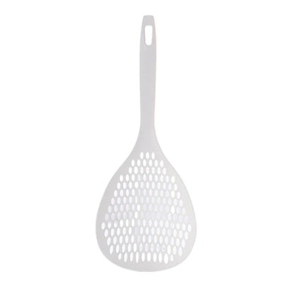 Long Handle Silicone Slotted Spoon 