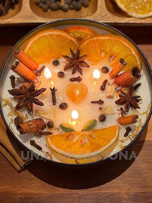 Witches Brew Candle Intention Candle, Fall, Halloween and Samhain. Holiday Decor, Witchcraft Candle, Winter Thanksgiving Gift