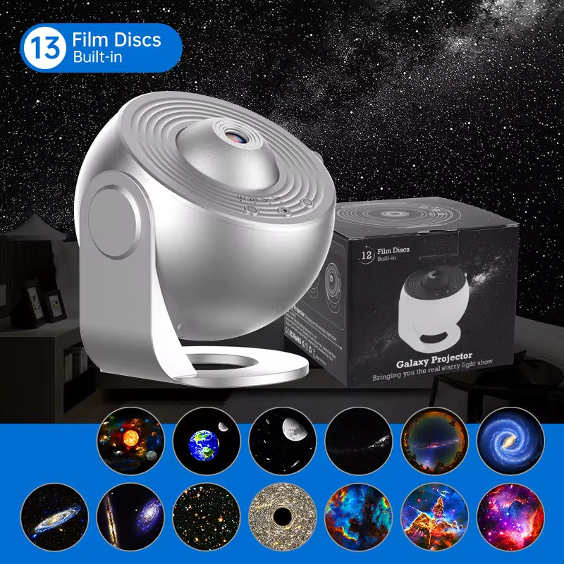 Night Light Galaxy Projector Starry Sky Projector 360° 