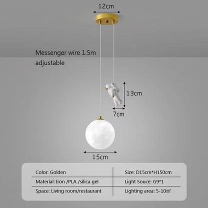 Astronaut Pendant Light 