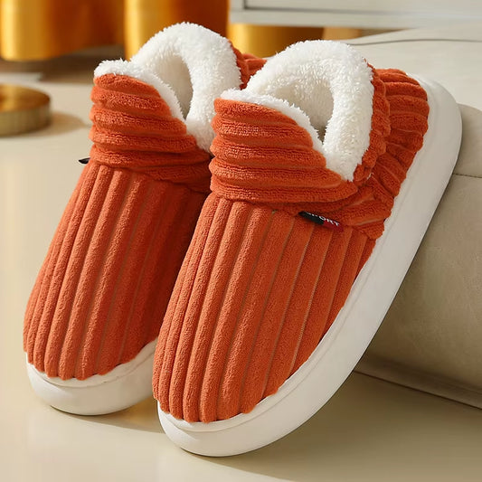 Plush Cotton Slippers 