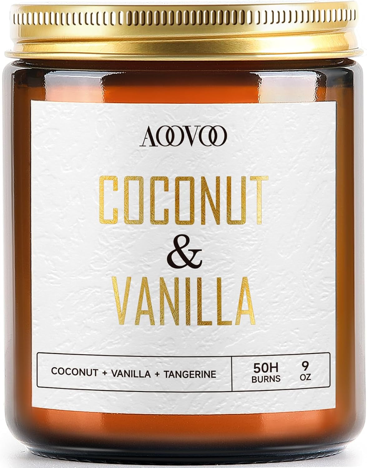 AOOVOO Vanilla Coconut Candle